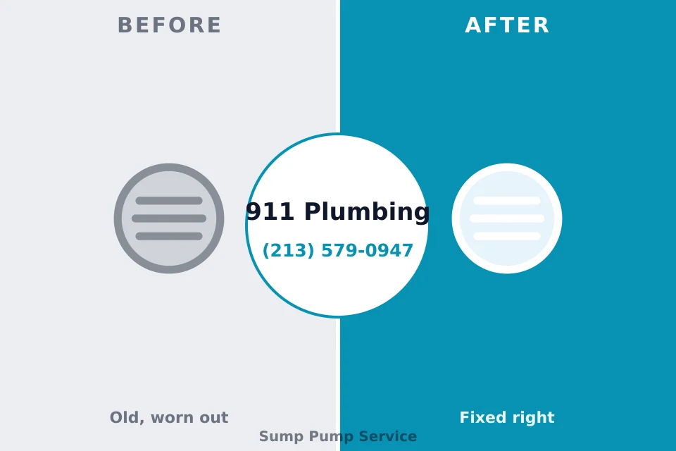 Before and after: plumbing company Riverbank, CA